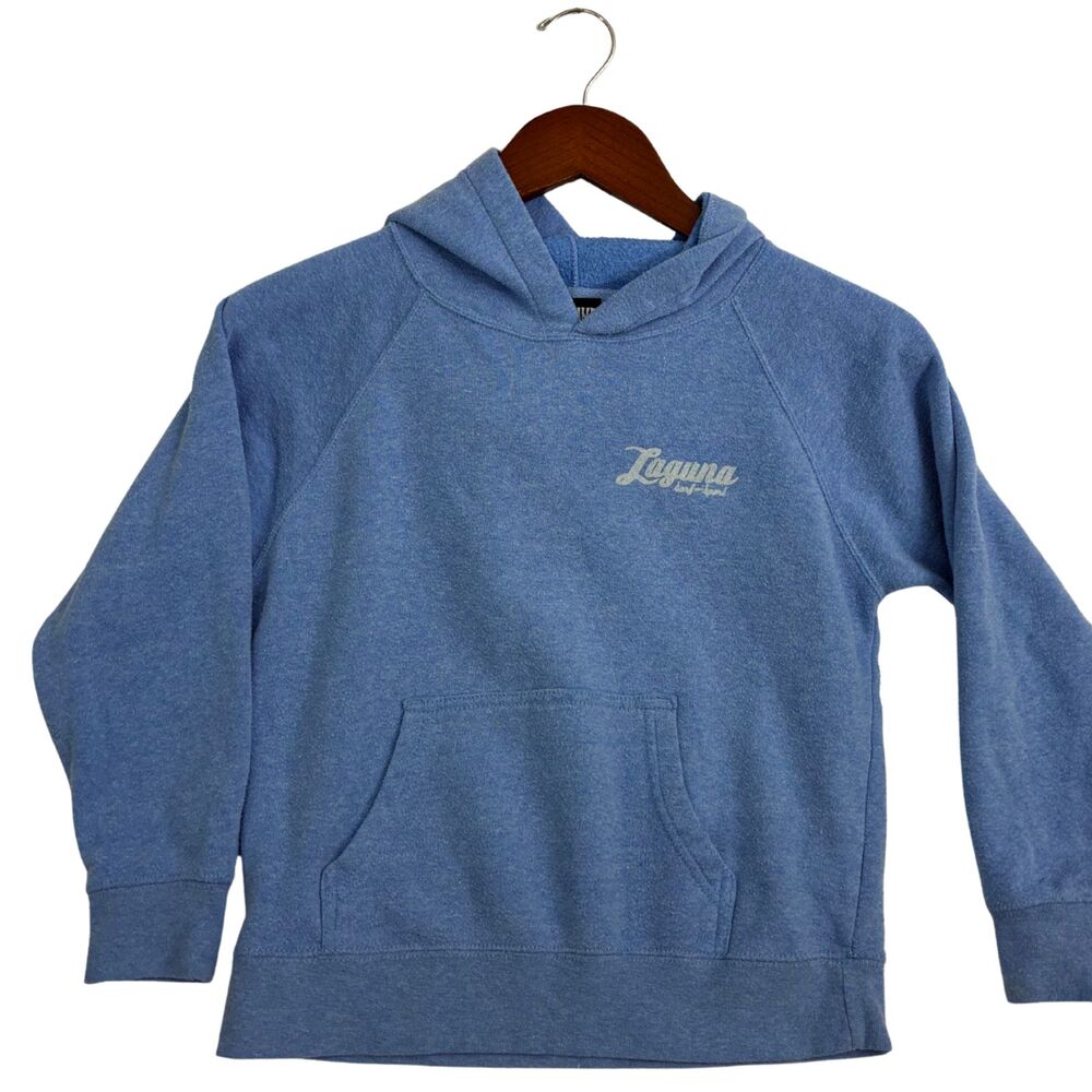 Laguna Surf Sport Hoodie Youth Blue Laguna Beach California Pullover Sweatshirt